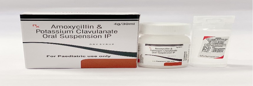 Amoxycillin & potassium Clavulanate Oral Suspension IP
